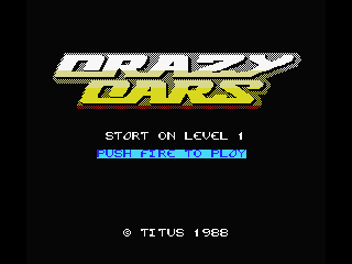Crazy Cars screenshot 3 for MSX